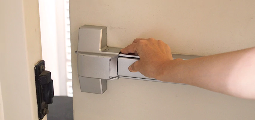 Roller Gate Panic Bar Installation in East Rancho Dominguez, California